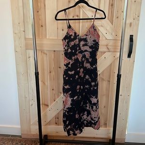 LACAUSA tie dye dress extra small